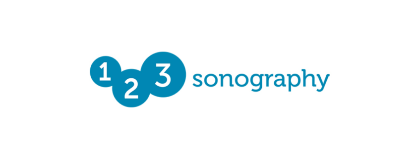 123 sonography Logo