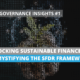 COMPLIANCE & GOVERNANCE INSIGHTS 1 - Unlocking Sustainable Finance Demystifying the SFDR Framework